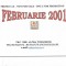 Februarie 2001, CDr