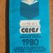 Editura CERES. Lista lucrărilor propusă să apară &icirc;n 1980