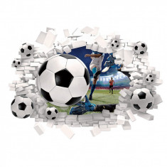 Sticker decorativ cu Fotbal, 70 cm, 1129STK