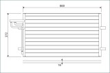 VALEO 818046 Condensator climatizare