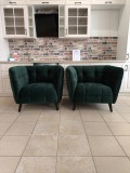 Set doua fotolii casty culoare verde