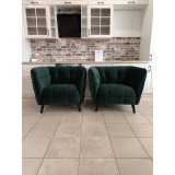 set doua fotolii casty culoare verde