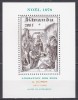 Rwanda 1978 - Crăciun - Pictură de D&uuml;rer, Colita, MNH, Nestampilat