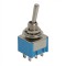 Comutator cu brat 2 circuit 3A 250V ON-ON cu retinere