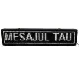 Panou LED Interior Programabil 100x20 cm, Reclama Luminoasa, Intensitate Mare, Text Personalizabil, Efecte Animate, Alb