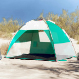 Cort camping 4 persoane verde marin impermeabil setare rapida