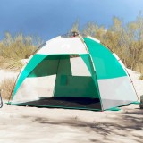 Cort camping 4 persoane verde marin impermeabil setare rapida GartenMobel Dekor, vidaXL