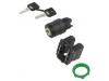 Comutator Rotativ cu Cheie 22mm 3NO Negru