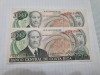 Bancnota Costa Rica 100 Colones 1993 Consecutive - Numismatica America
