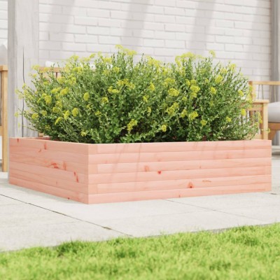 vidaXL Jardinieră de grădină, 90x90x23 cm, lemn masiv Douglas 847206 foto
