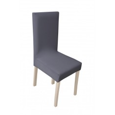 Husa scaun universal Studio Casa, bucatarie, living, bar, restaurant, din Spandex, Gri