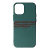 Husa Silicon iPhone 12 Mini Midnight Green - Calitate Premium, Protectie Telefon