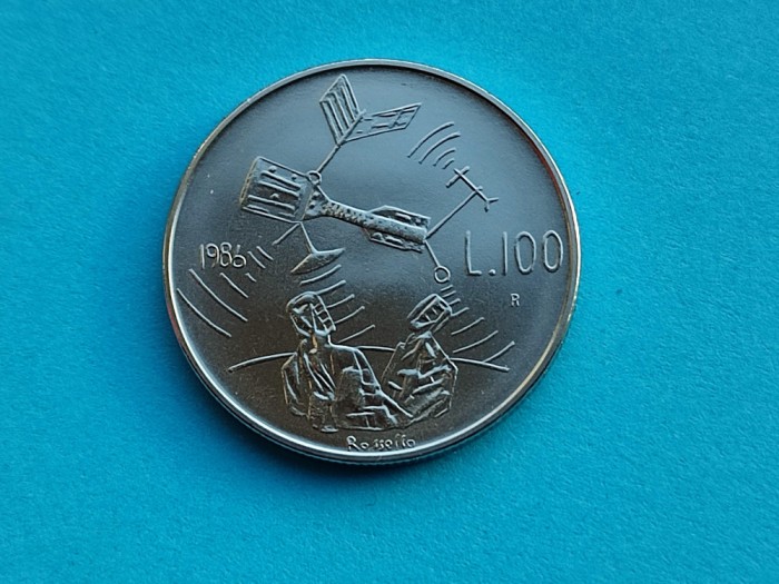 100 Lire 1986 San Marino-UNC-RAR