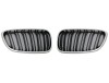 Grila masca fata fata BMW Seria 2 (F22), 03.2014-07.2021, partea stanga, type M-Tech; crom/negru; TUNING,