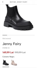 Vand Botine noi Jenny Fairy de pe Epantofi foto
