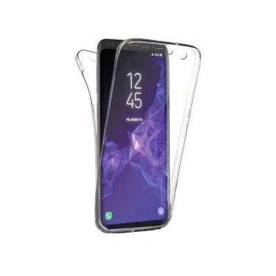 Husa compatibila Samsung S7 Edge Full Tpu 360 - Transparent foto