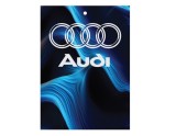 Odorizant auto Audi 7,5x10 cm, Liliac