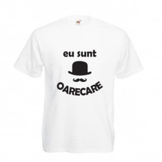 TRICOU MESAJ FUNNY &amp;quot;EU SUNT OARECARE&amp;quot; Fruit of the loom foto