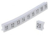 Marcaj Albă 5mm cu &Icirc;mpingere 250 Buc.