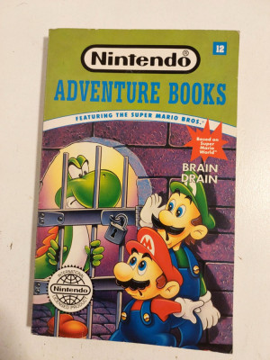 Nintendo Adventure Books Featuring the Super Mario Bros, Brain Drain foto