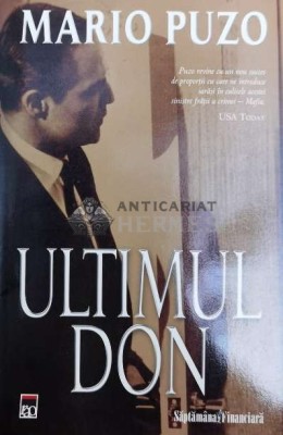 Ultimul don - 2007 - Mario Puzo ($X53) foto