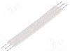 Banda FFC, {{Numar miezuri}} pini, lungime 25,4mm, seria Flexstrip, TE Connectivity - 2-1437130-8