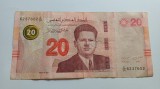Tunisia-20 Dinari 2017