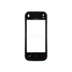 Nokia N97 mini Frontcover Cherry Black incl. Panou tactil