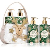 Vivian Gray Natural Christmas Green Tea &amp; Citrus set cadou de maini