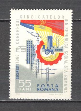Romania.1966 Congresul Sindicatelor CR.120