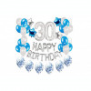Set 33 baloane pentru petrecere, aniversare HAPPY BIRTHDAY - 30, Oem