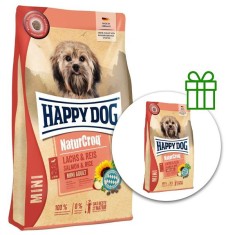 Happy Dog NaturCroq Mini Lachs &amp;amp;amp; Reis, 800 g 1+1 GRATUIT foto