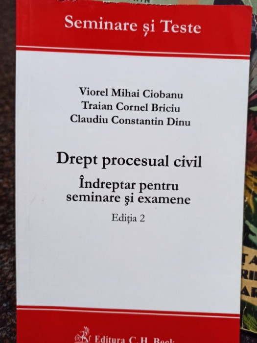 Viorel Mihai Ciobanu - Drept procesual civil, editia 2 (2010)