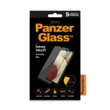 DISPLAYSCHUTZGLAS F&Uuml;R SAMSUNG GALAXY A12 CASE FRIENDLY, BLACK 7251 PANZERGLASS