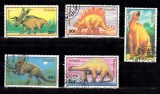A12 S1 4 - Timbre foarte vechi - Mongolia - animale preistorice, Fauna, Stampilat