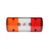Lampa spate dreptunghiulara 28 LED-uri cu 3 compartimente 12V