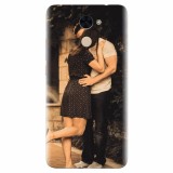 Husa silicon pentru Huawei Enjoy 7 Plus, Couple Kiss