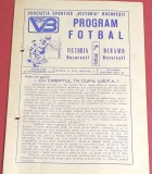 Program meci fotbal VICTORIA Bucuresti - DINAMO Bucuresti (23.09.1987)