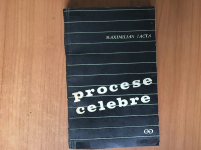h4a Procese celebre &amp;ndash; Maximilian Jacta foto