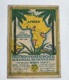 492. Bancnota Germania Notgeld Afrika 75 pfennig 1921