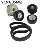 Set curea transmisie cu caneluri Opel Signum, Vectra C, Vectra C Gts Motor 1.9 Cdti, 1.9 Cdti, 1.9 Cdti, 1.9 Cdti, lungime 1413 mm, 36 mm, OE 1079383