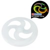 Frisbee Disc Zburator Luminescent DIY, 19cm, ABS, Transparent - Jucarie Copii, Adulti, Caini - ProCart