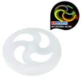 Frisbee Disc Zburator Luminescent DIY, 19cm, ABS, Transparent - Jucarie Copii, Adulti, Caini - ProCart