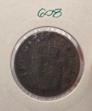 608 Germany Germania German States Prussia, 2 Pfennigs - Frederick William IV 1853, KM#452