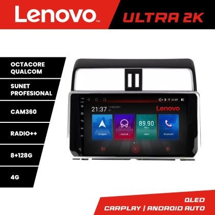 Navigatie Toyota Prado J150 2018- M-1065 Octa Core Android Radio Bluetooth GPS WIFI/4G DSP 2K 8+128GB 360 Tosli CarStore Technology