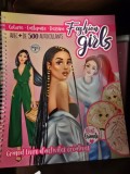 Fashion girls Best friends - Grand livre d activites creatives (Cele mai bune prietene ale fetelor la moda. O carte mare de activitati creative - limb