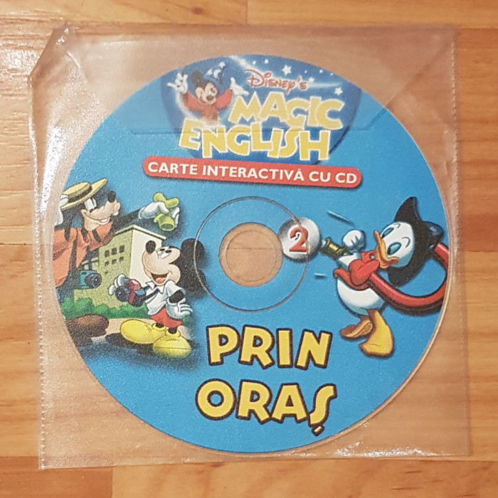 CD audio Magic English - Prin oras