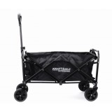 Cărucior pliabil de transport, capacitate 90L pentru casa si gradina&ndash; XR3087