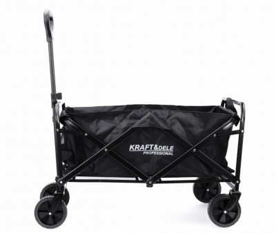 Cărucior pliabil de transport, capacitate 90L pentru casa si gradina&amp;ndash; XR3087 foto