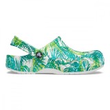 Saboti Crocs Baya Seasonal Printed Clog Alb - White/Tropical